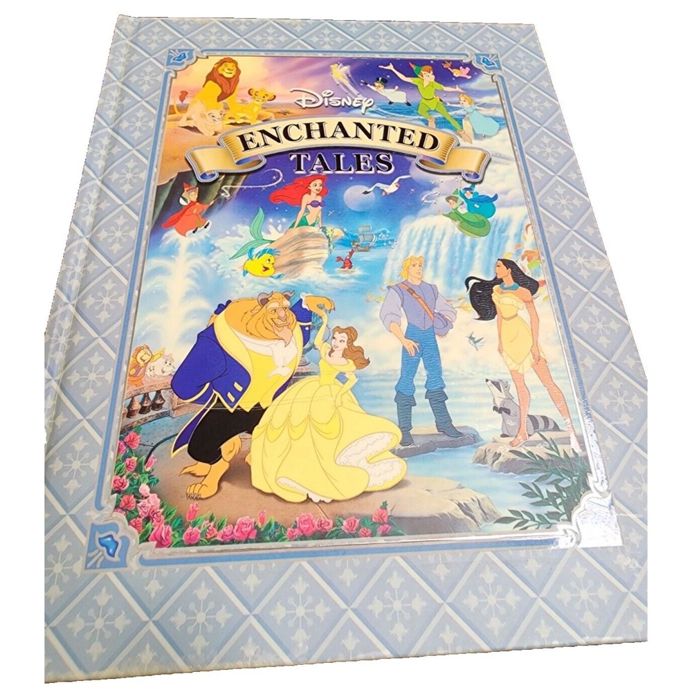 Disney 2005 Enchanted Tales Large Book 300 Pages 8 Most Beloved Favorite Stories